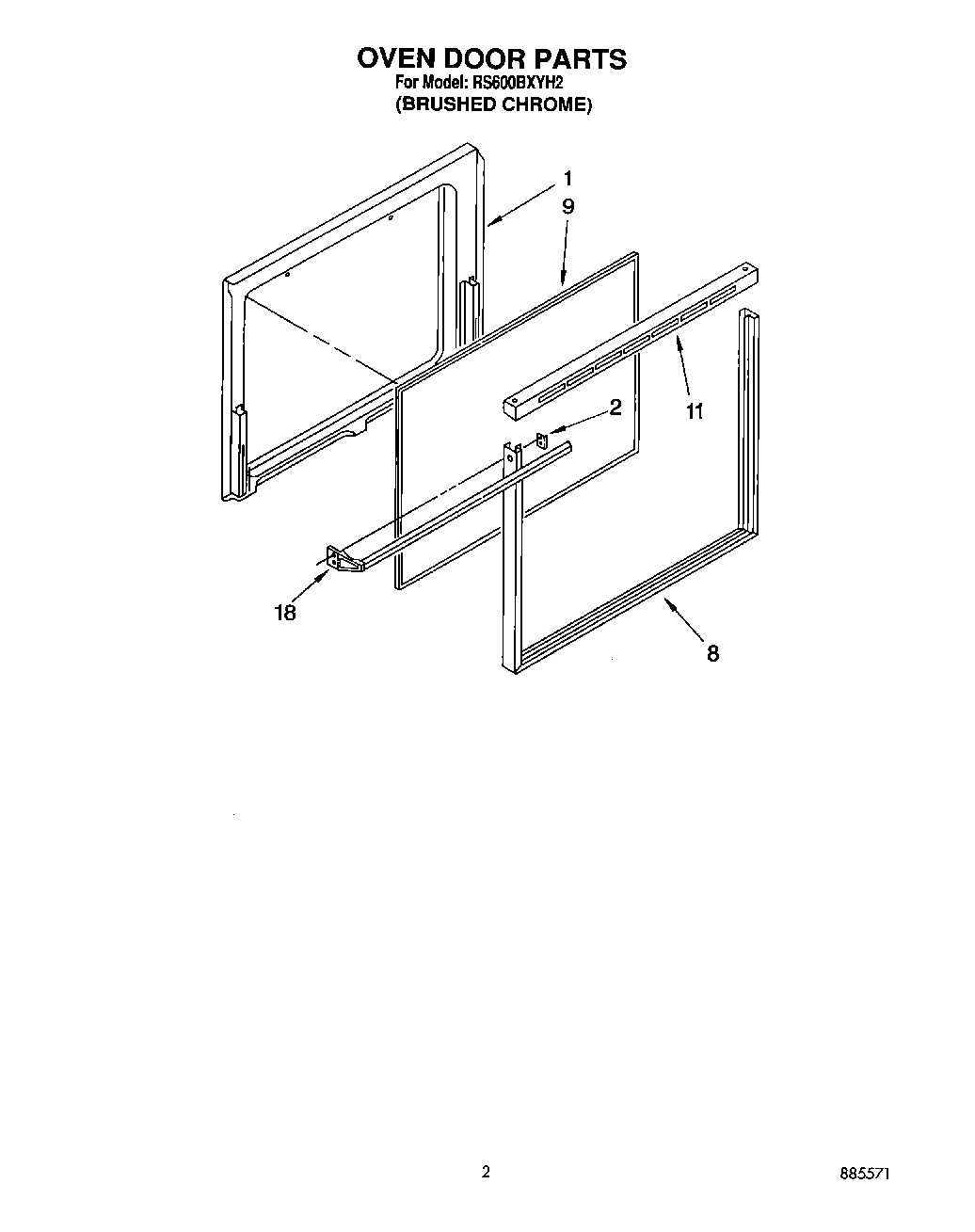 02 - OVEN DOOR