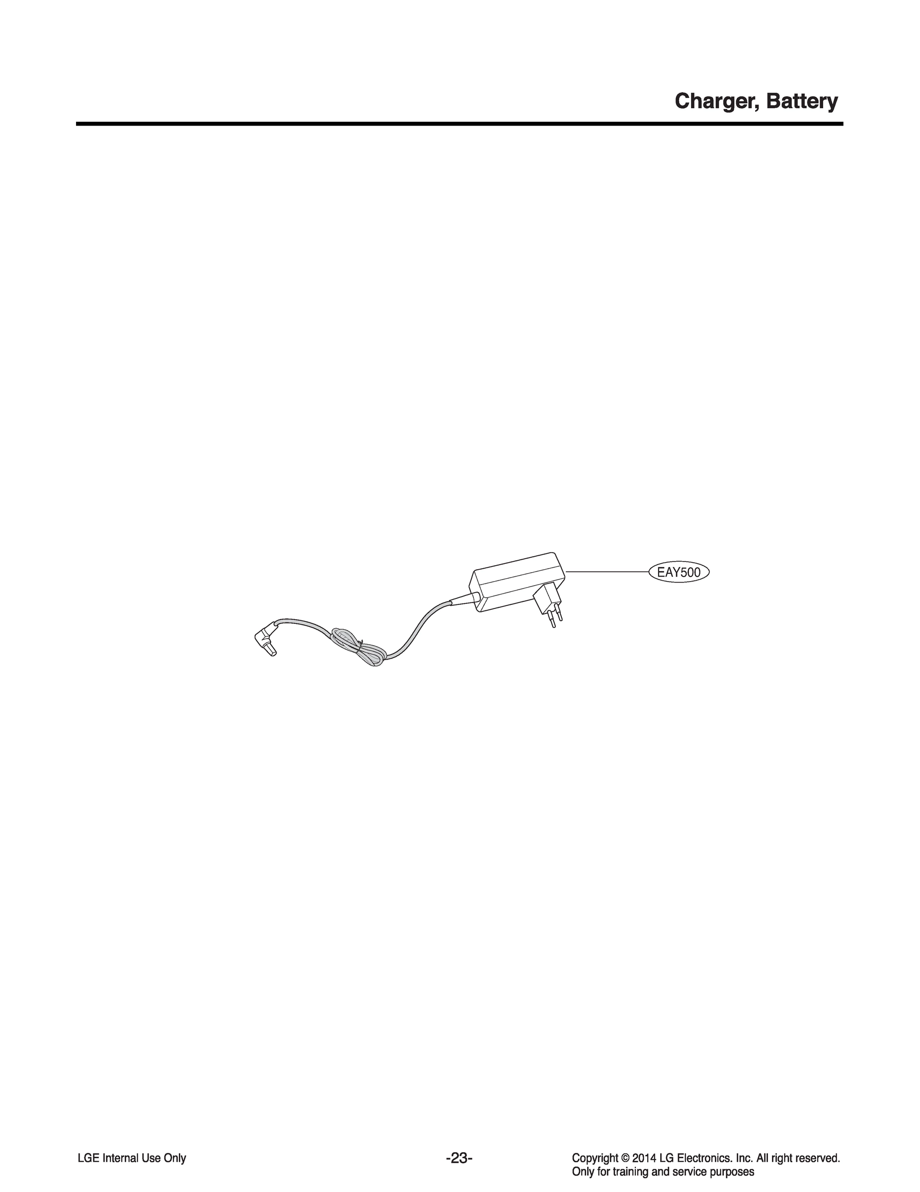 CHARGER; BATTERY