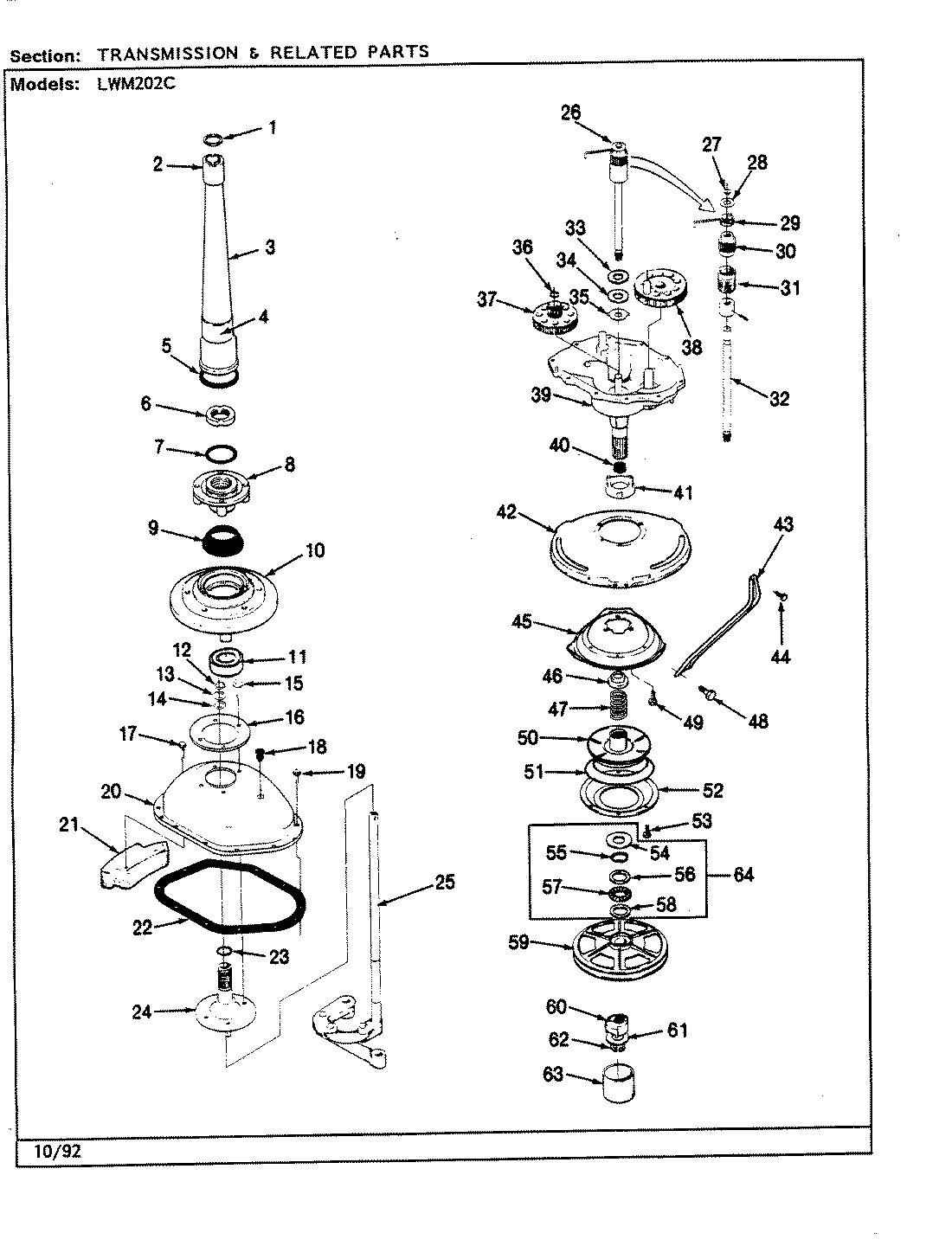 09 - TRANSMISSION & RELATED PARTS (REV. K)