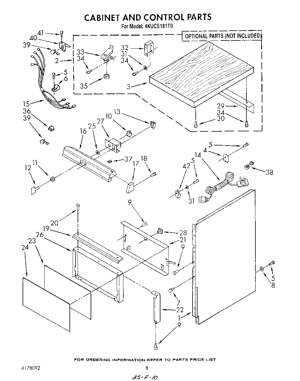 05 - CABINET AND CONTROL