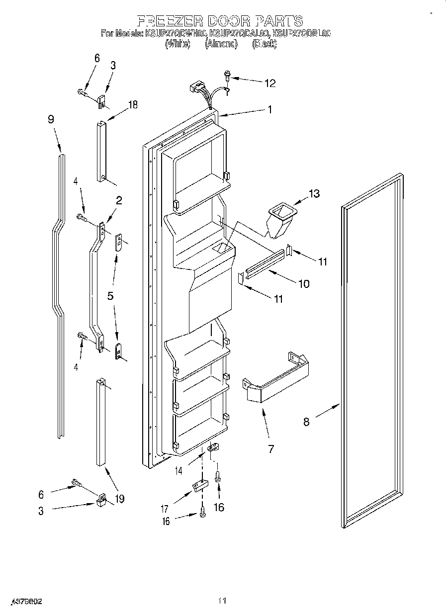 07 - FREEZER DOOR