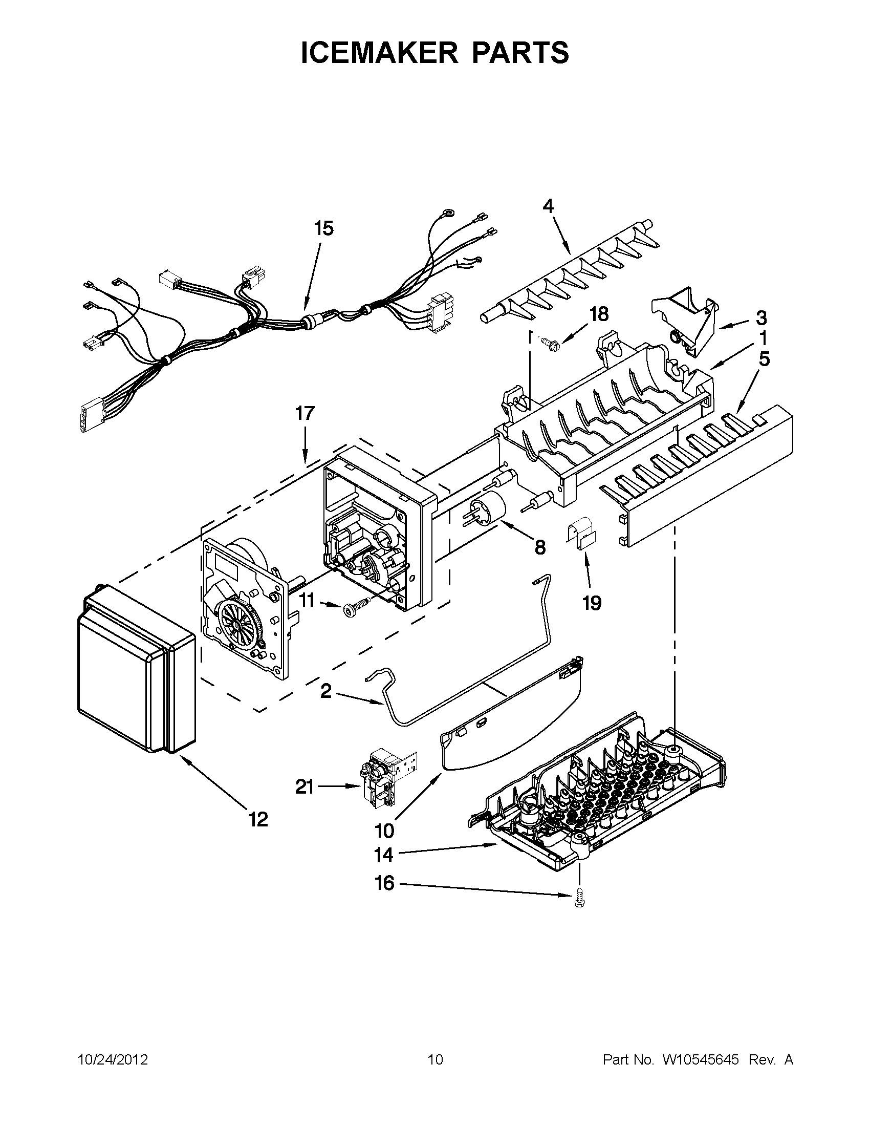 05 - ICEMAKER PARTS
