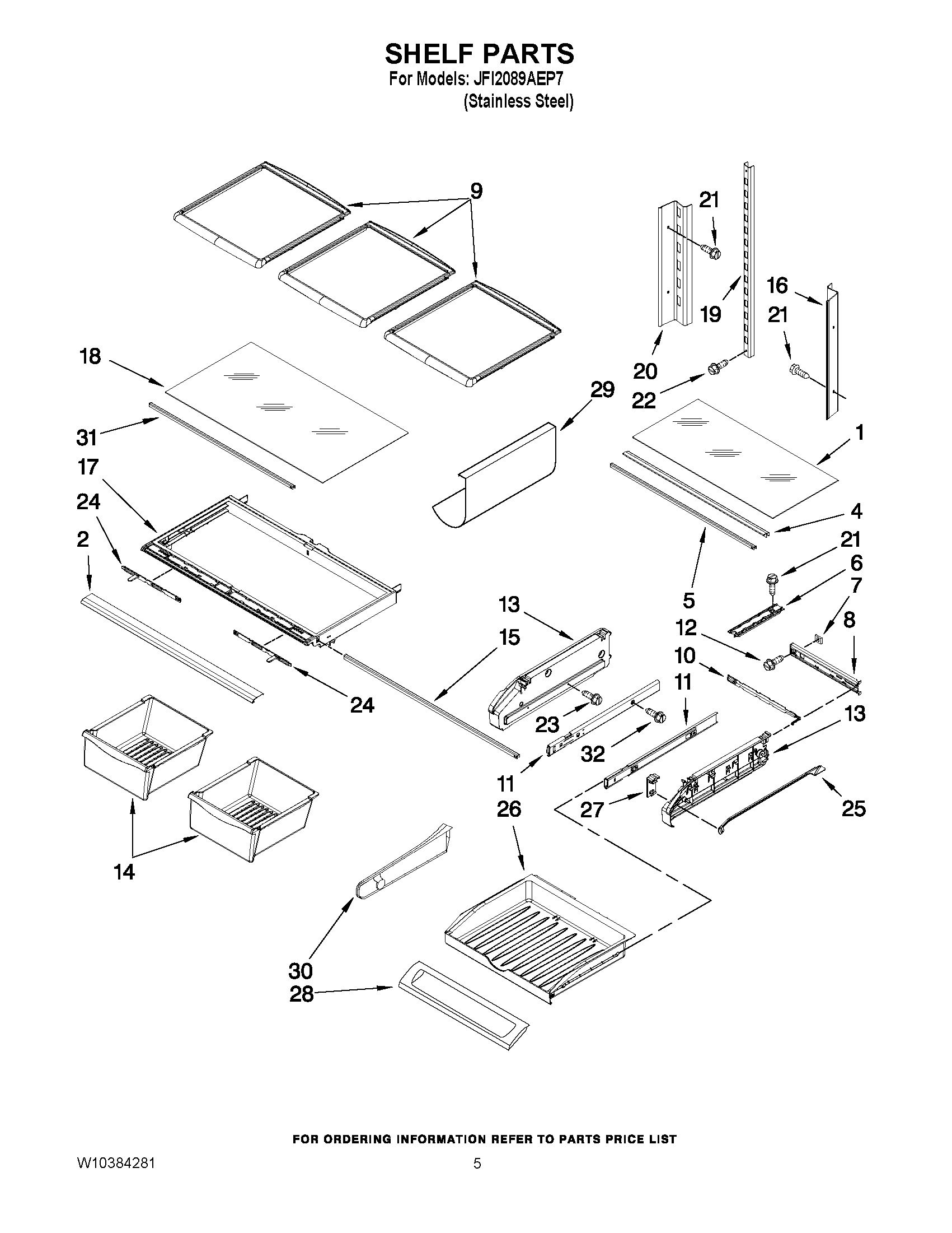 03 - SHELF PARTS
