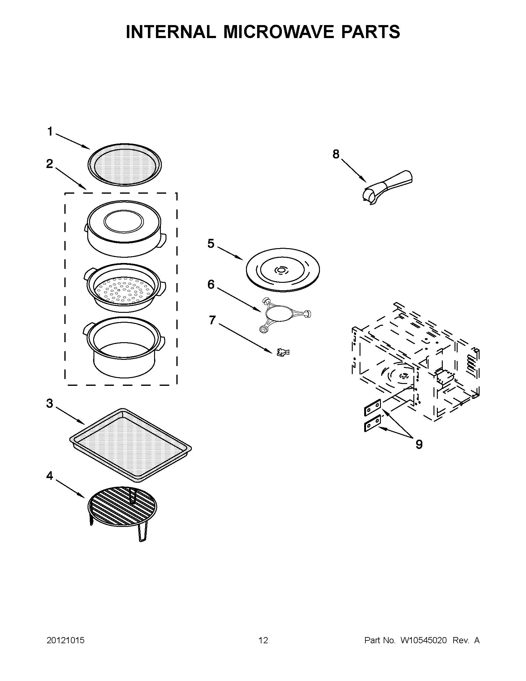 06 - INTERNAL MICROWAVE PARTS