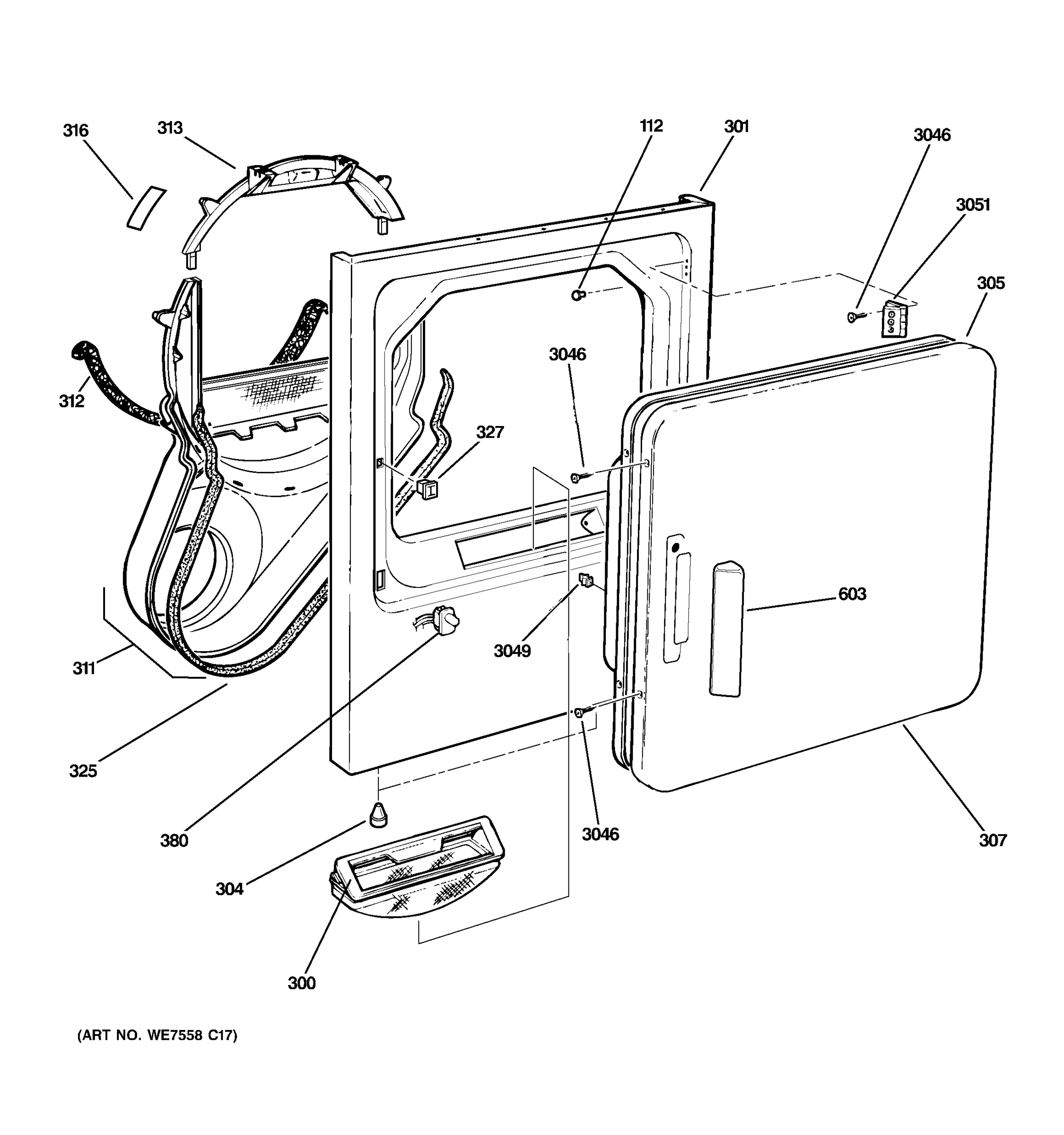 FRONT PANEL DOOR