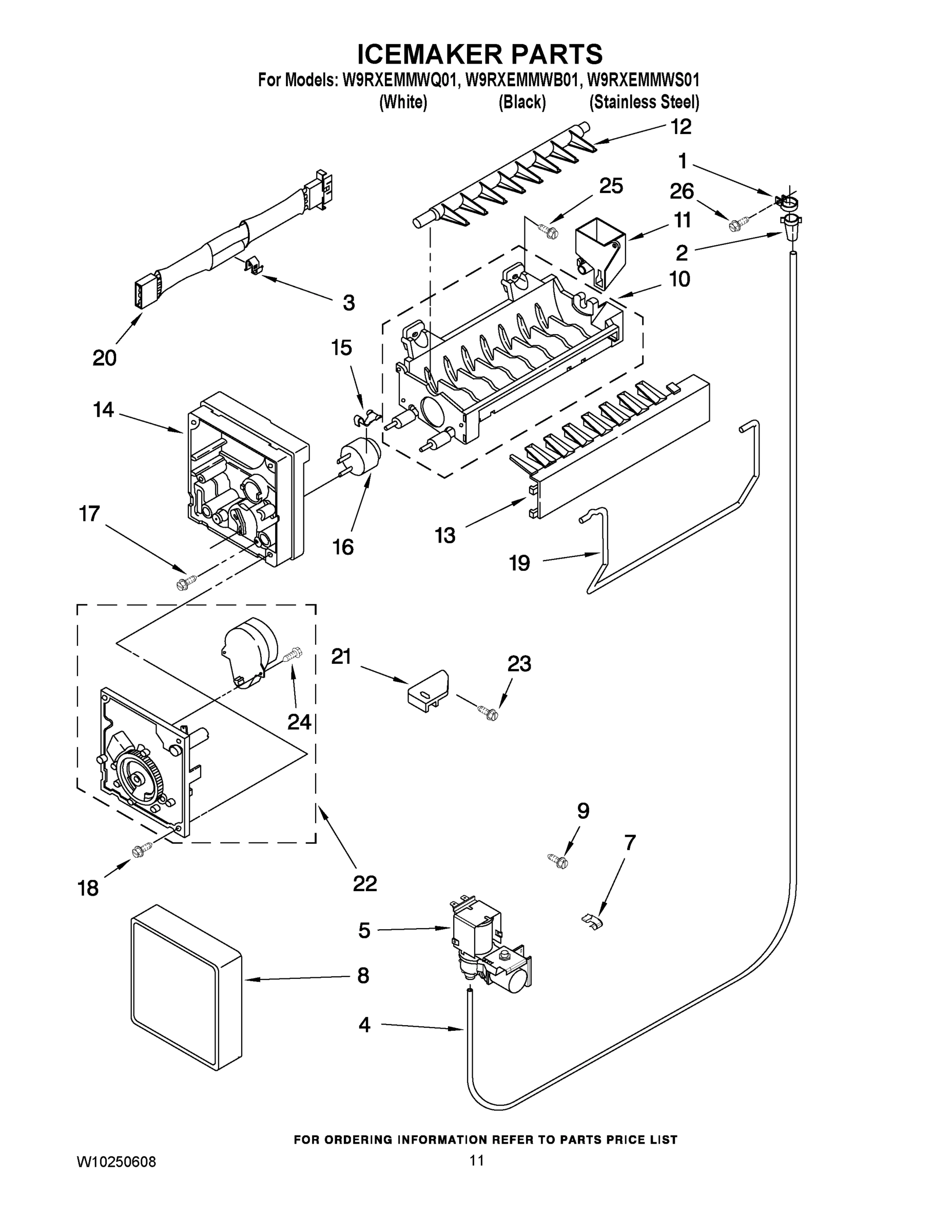 06 - ICEMAKER PARTS