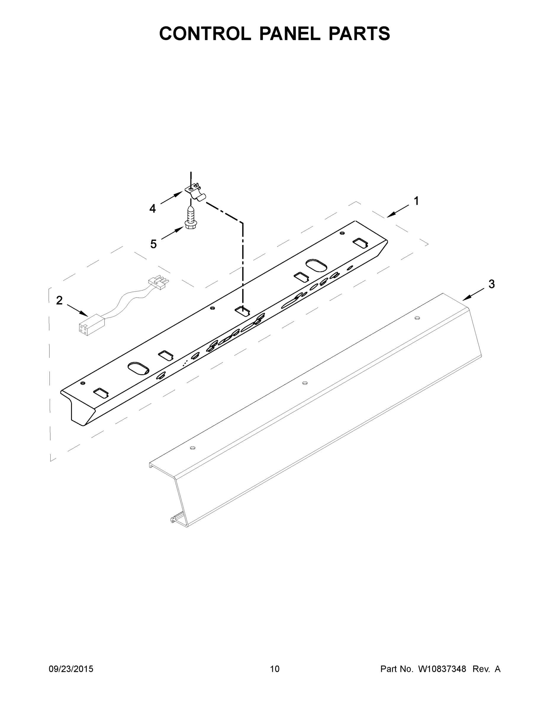 06 - CONTROL PANEL PARTS
