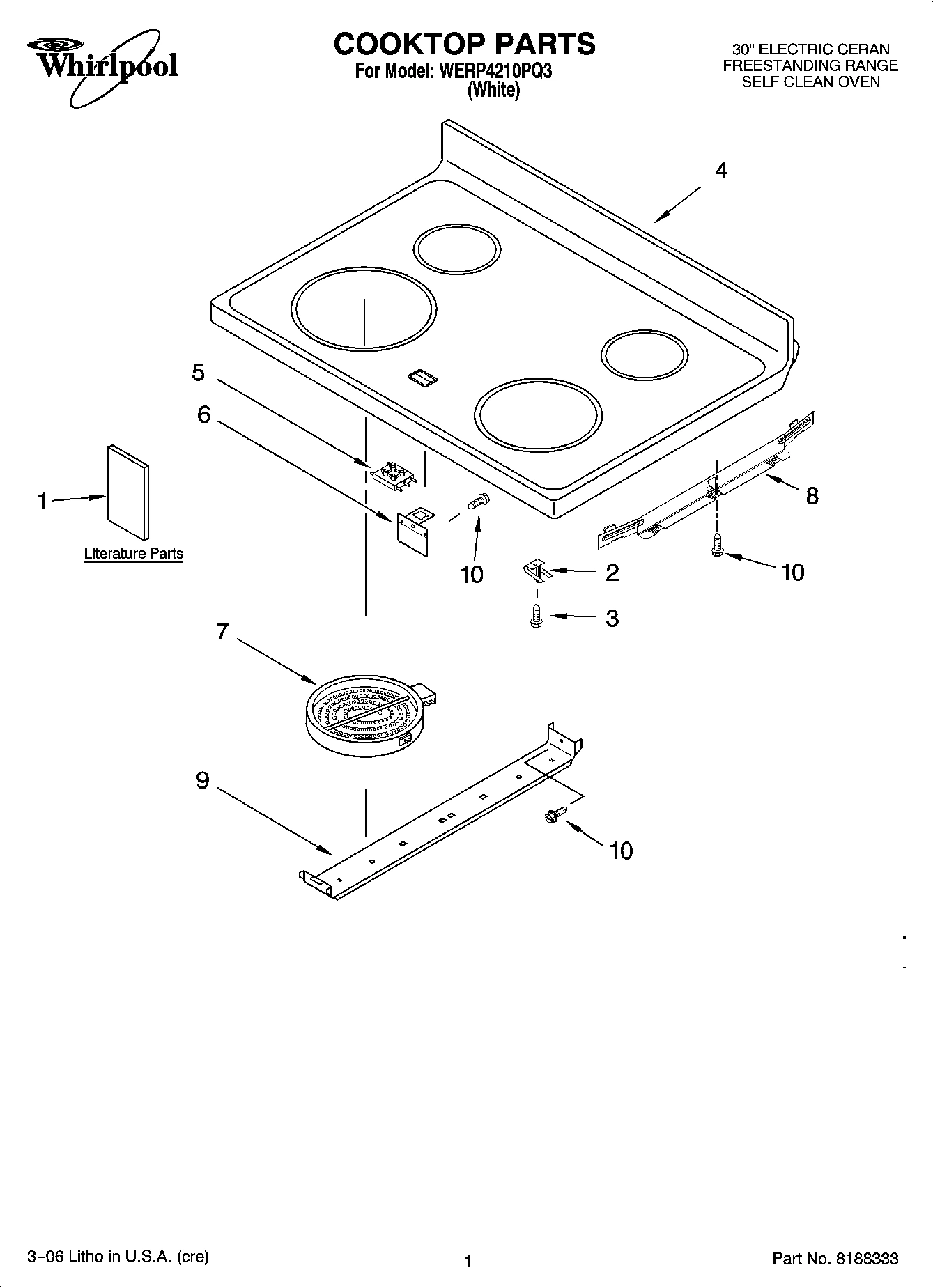 01 - COOKTOP PARTS