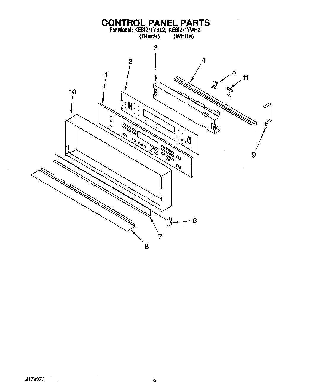 03 - CONTROL PANEL, LIT/OPTIONAL