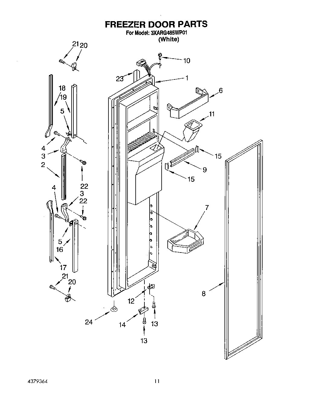 07 - FREEZER DOOR