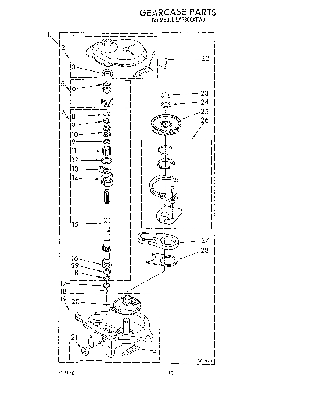 10 - GEARCASE