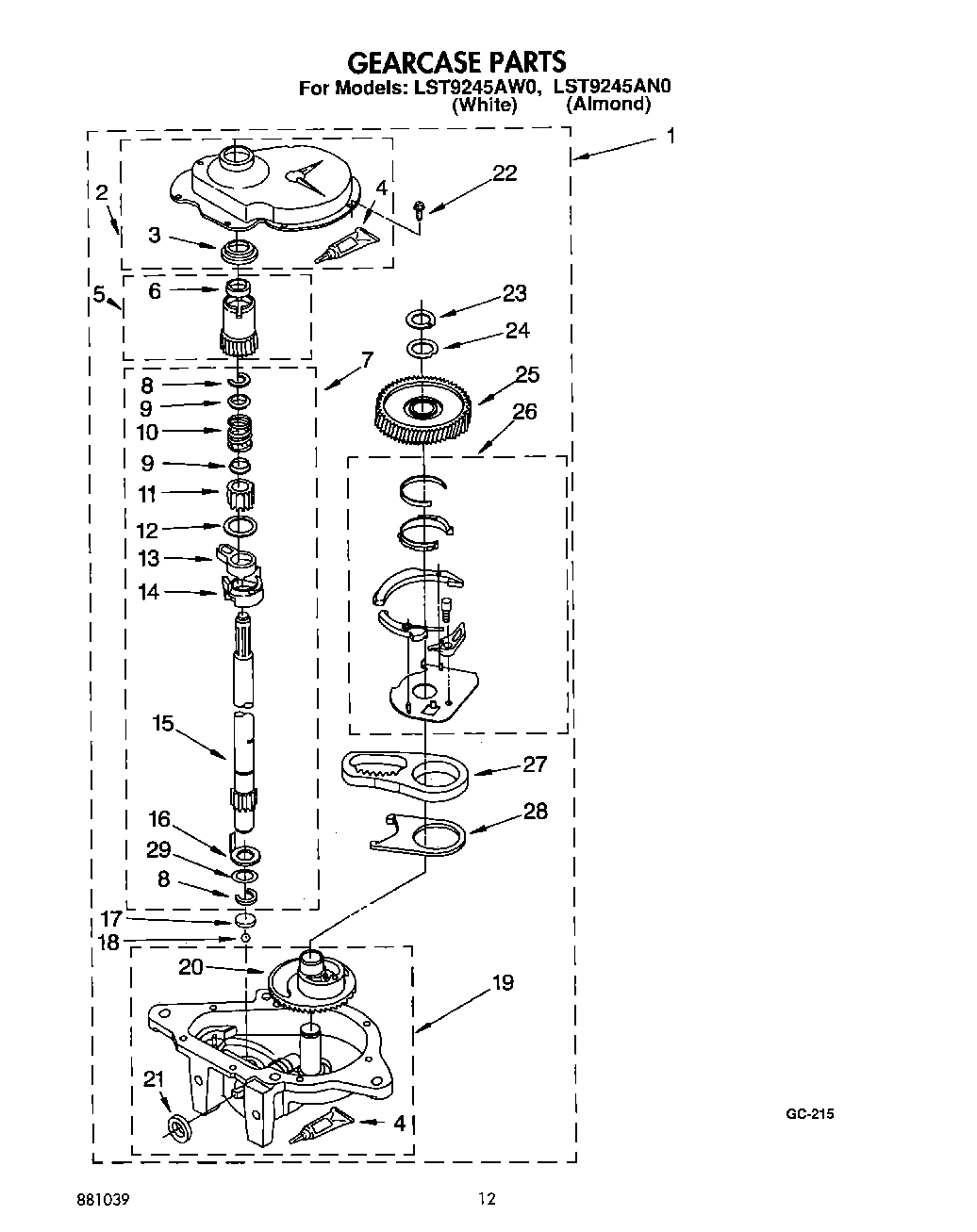 10 - GEARCASE