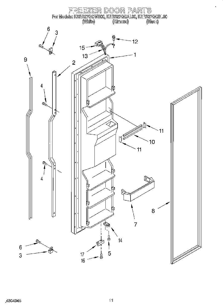 07 - FREEZER DOOR