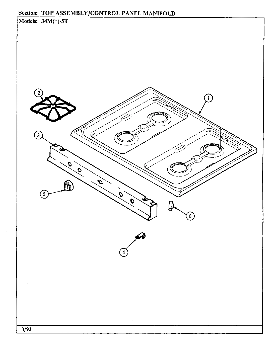 08 - TOP ASSEMBLY/CONTROL PANEL/MANIFOLD