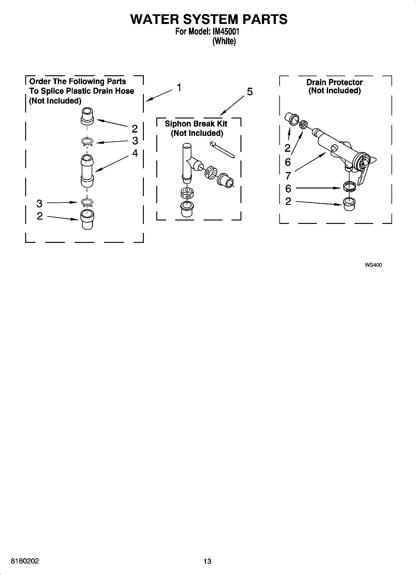 09 - WATER SYSTEM PARTS