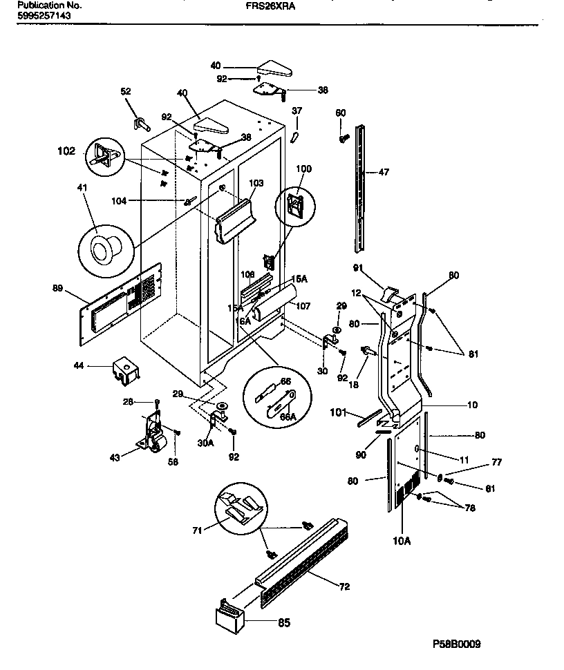 04 - CABINET, LIGHT SHIELDS, MULLION
