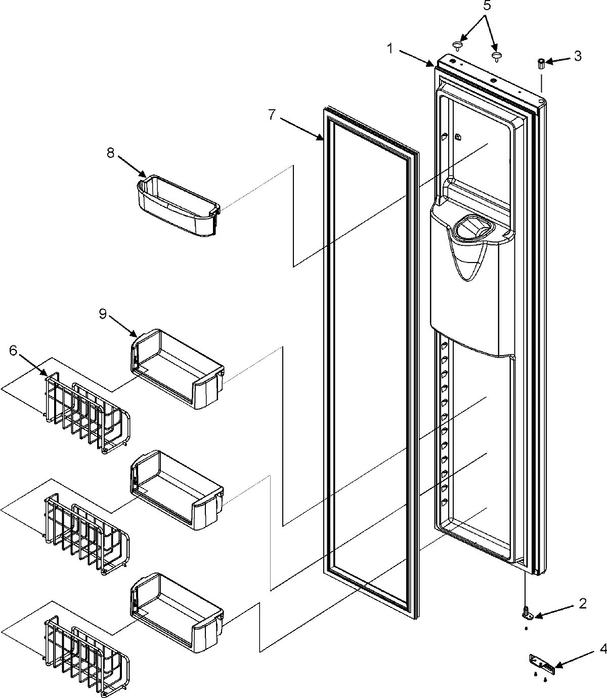 09 - FREEZER DOOR