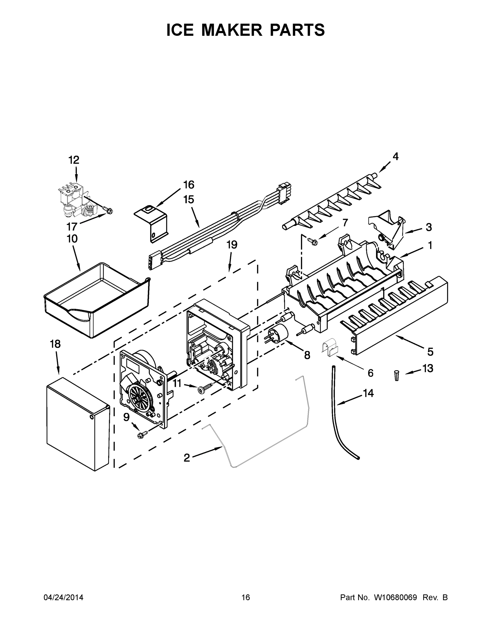 09 - ICE MAKER PARTS
