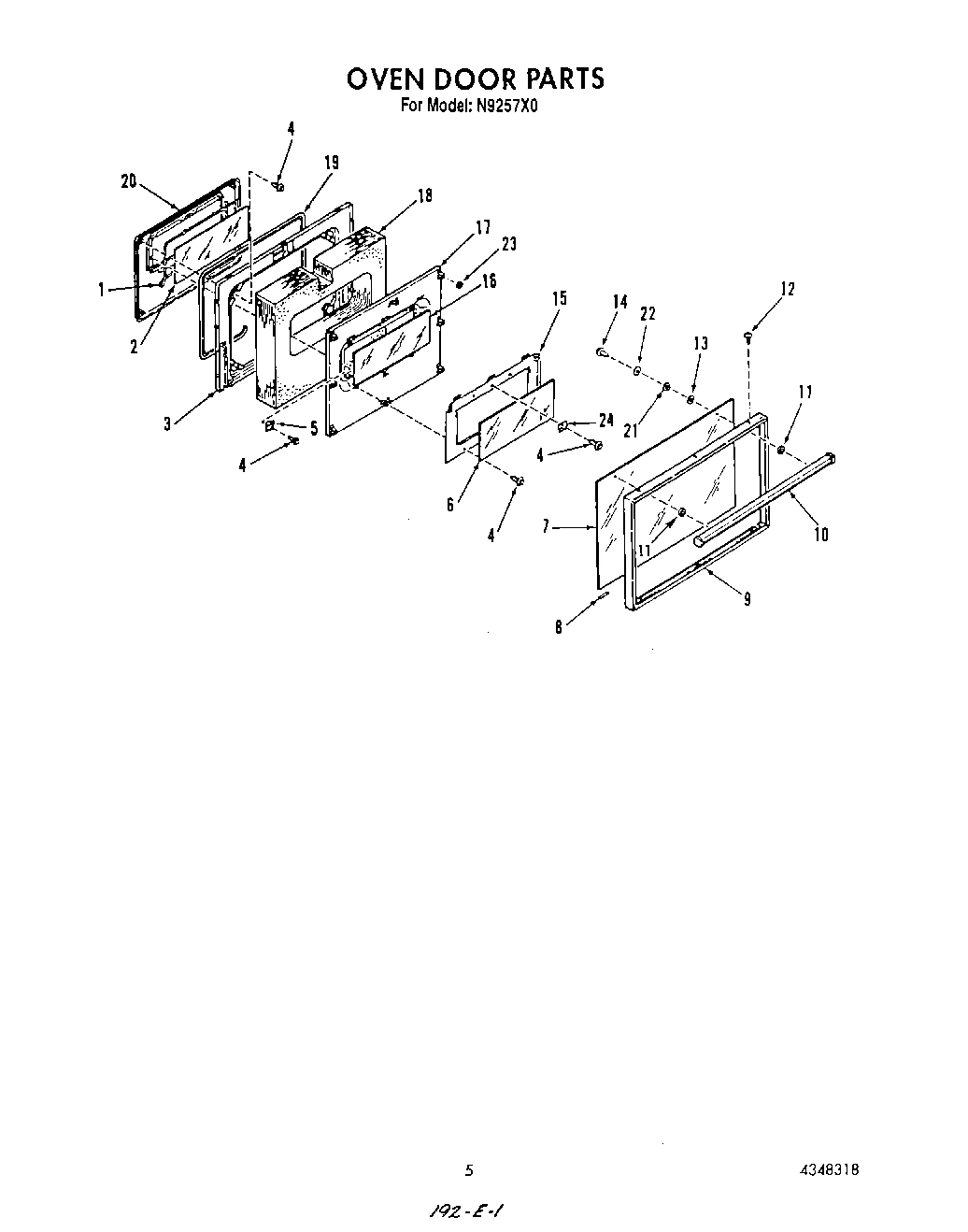 04 - OVEN DOOR