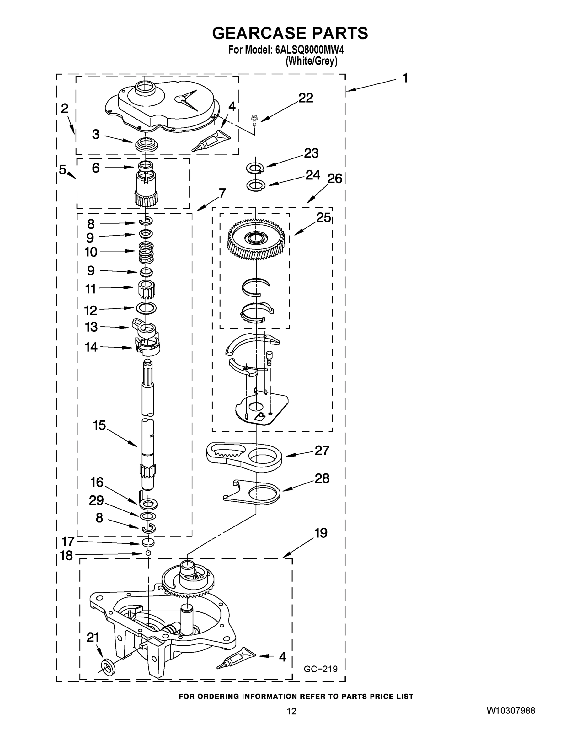 08 - GEARCASE PARTS