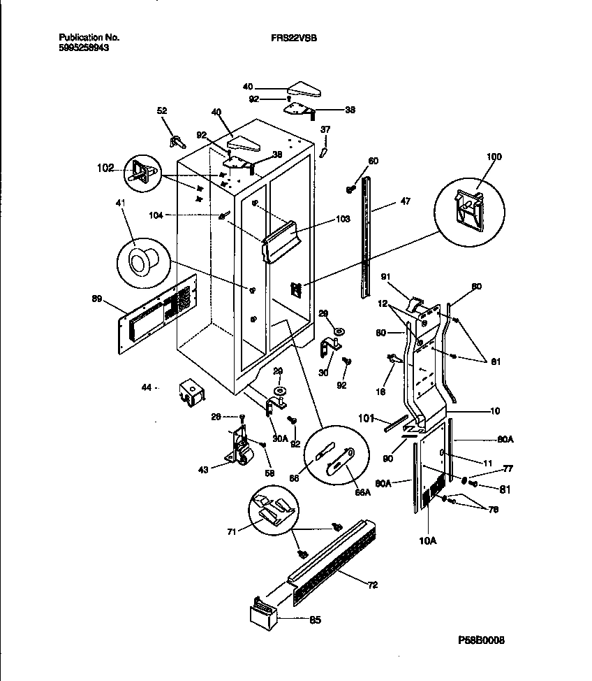 04 - CABINET, LIGHT SHIELDS, MULLION