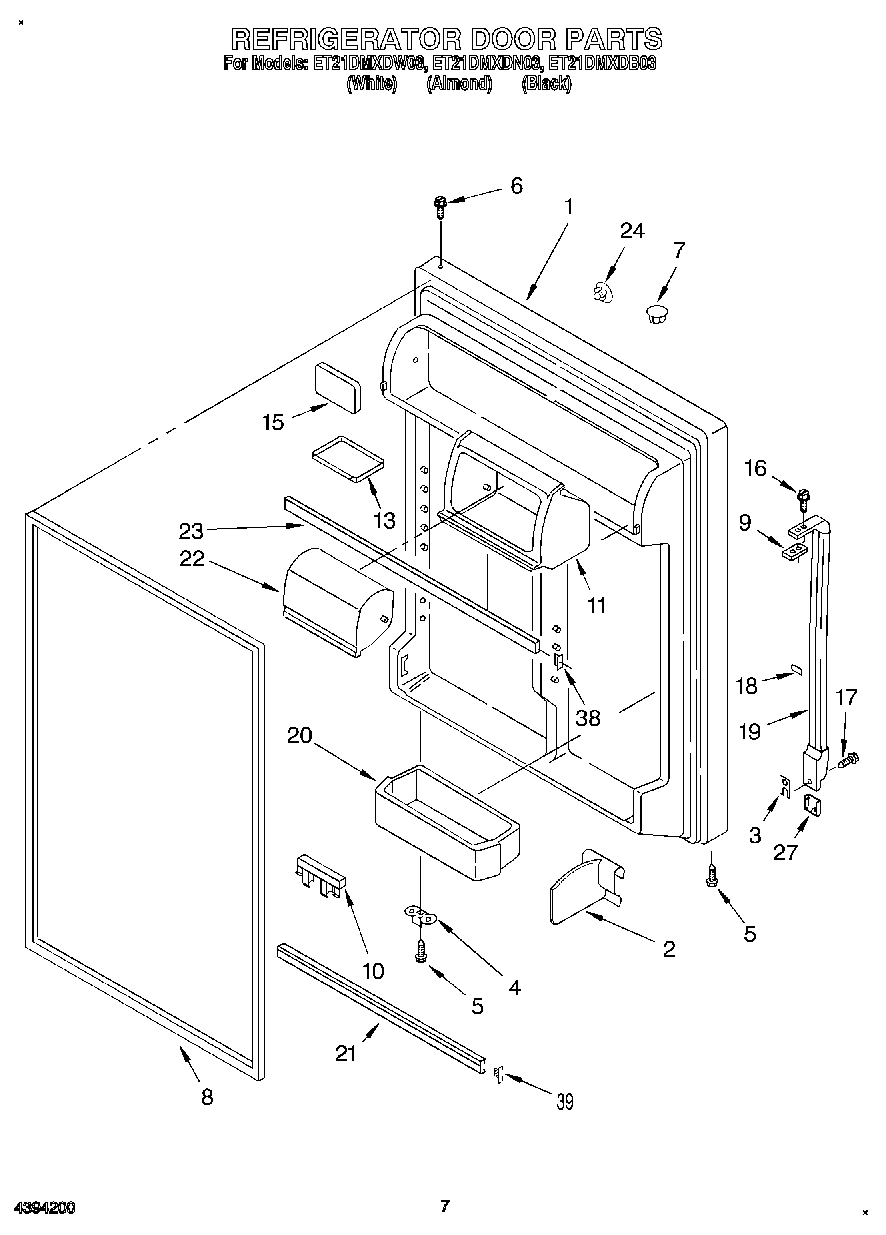 04 - REFRIGERATOR DOOR