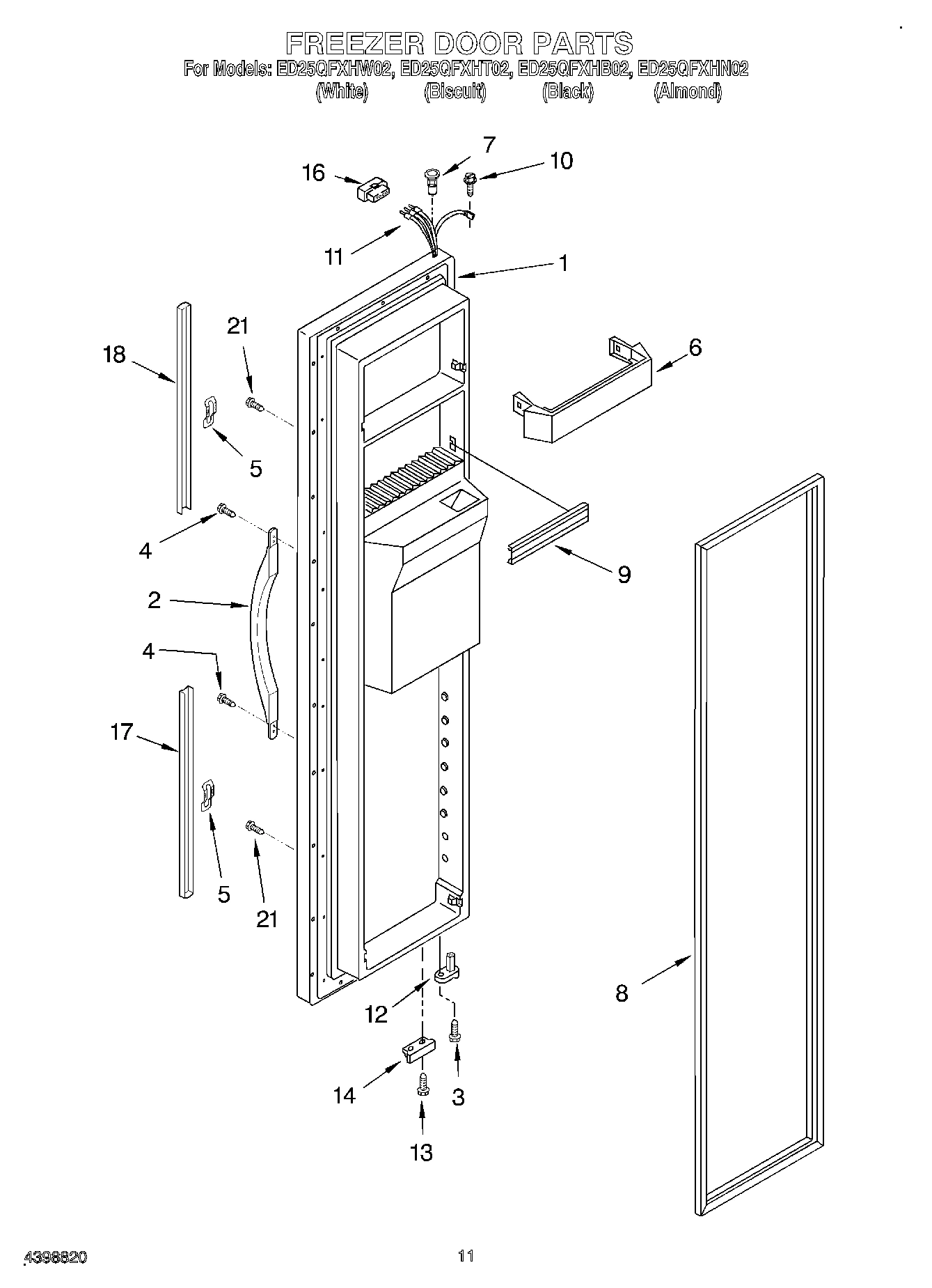 07 - FREEZER DOOR