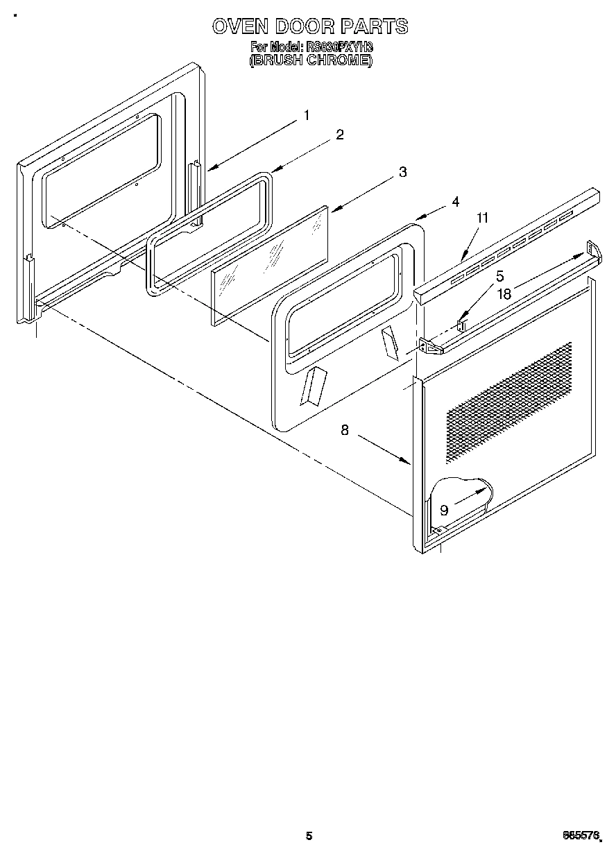 04 - OVEN DOOR