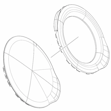 DC97-19171A Samsung Cover Door Assembly