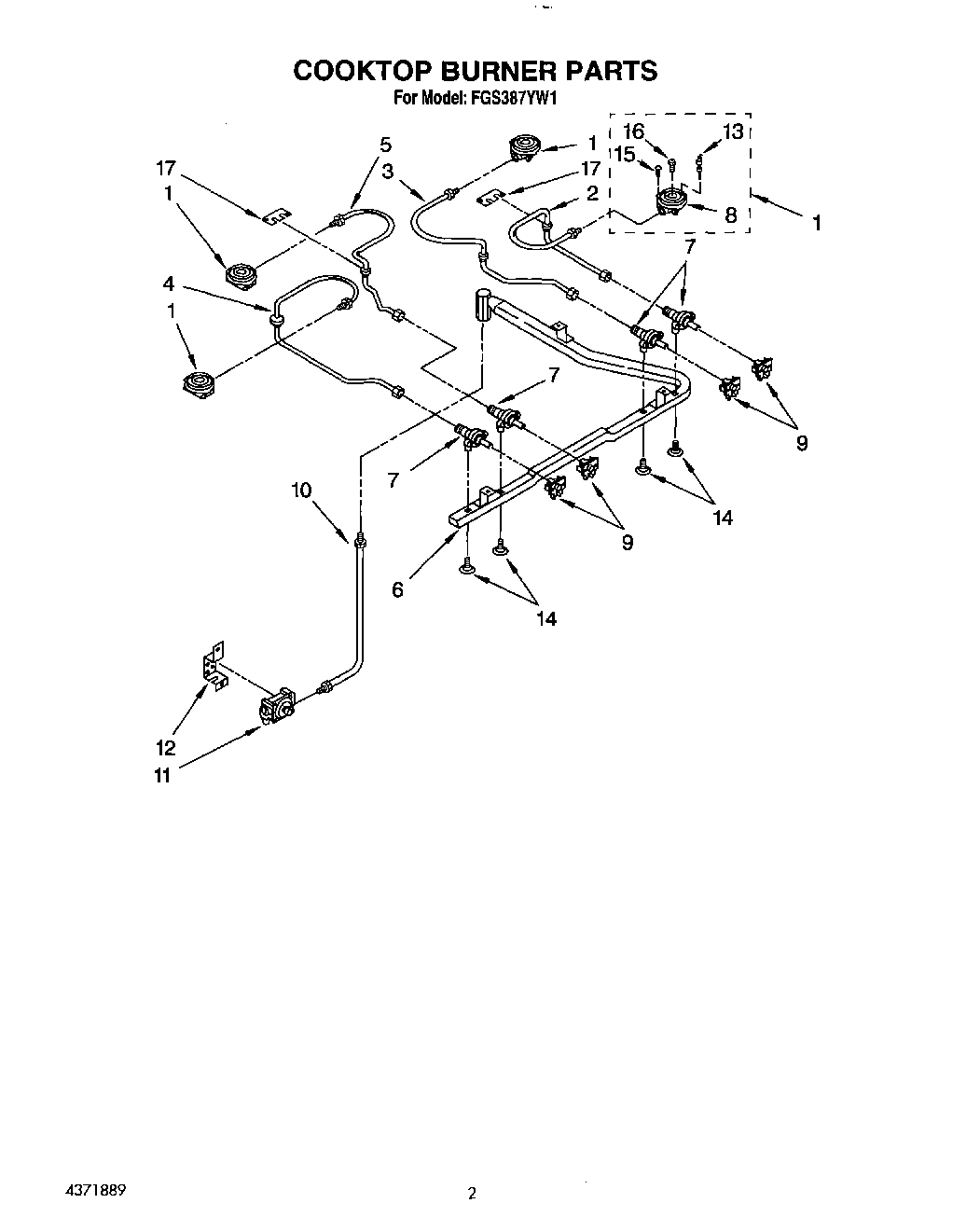 02 - COOKTOP BURNER