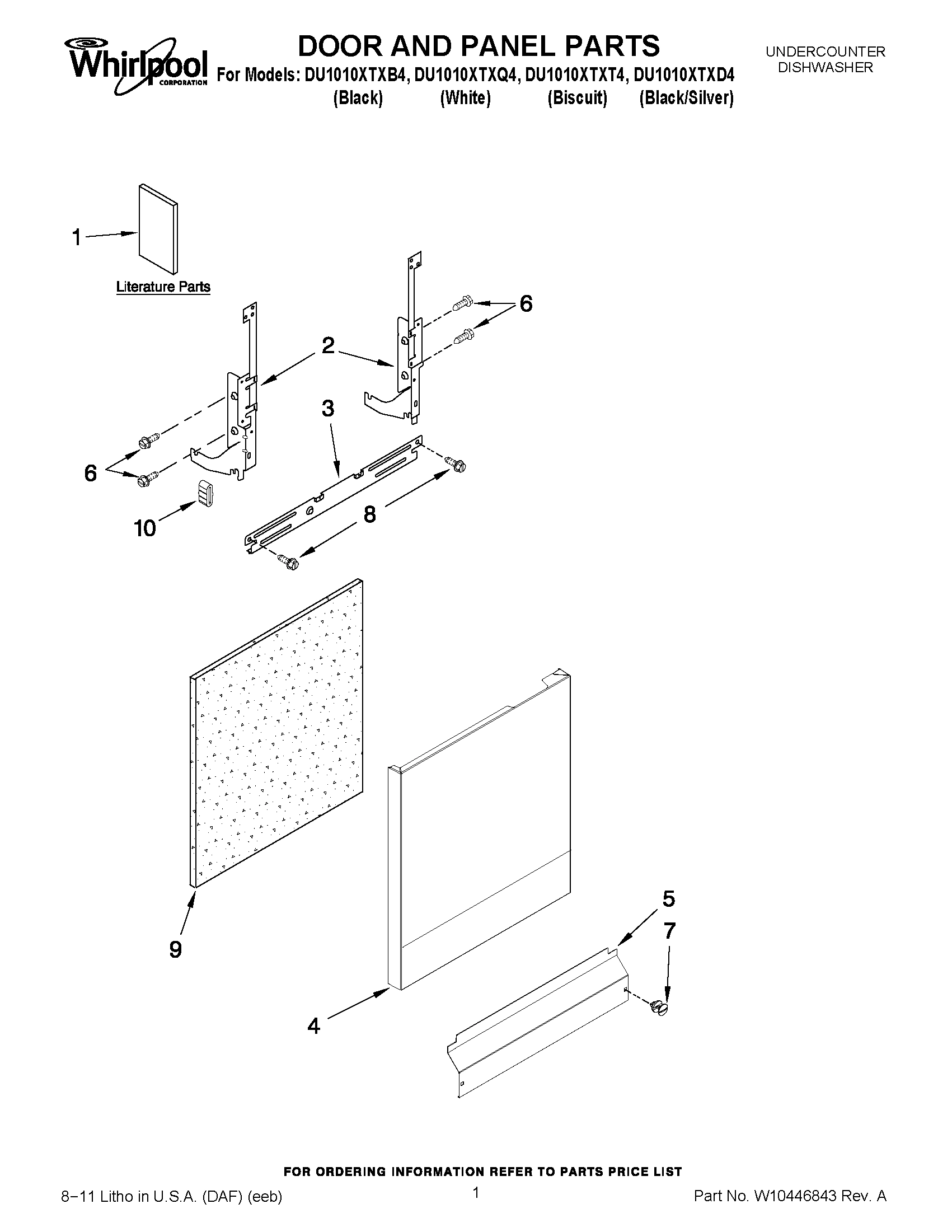 01 - DOOR AND PANEL PARTS