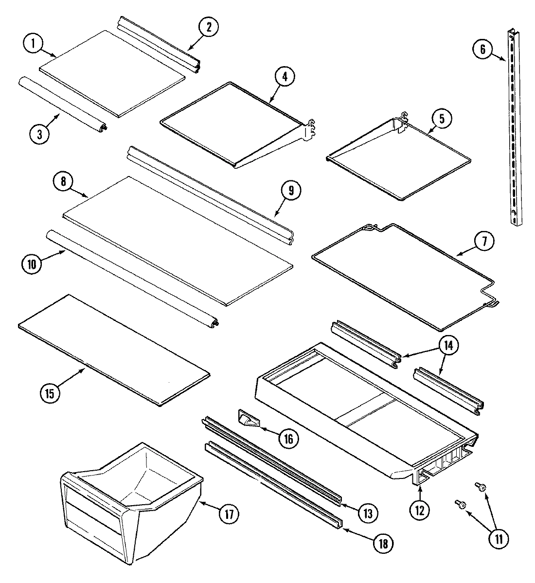 08 - SHELVES & ACCESSORIES