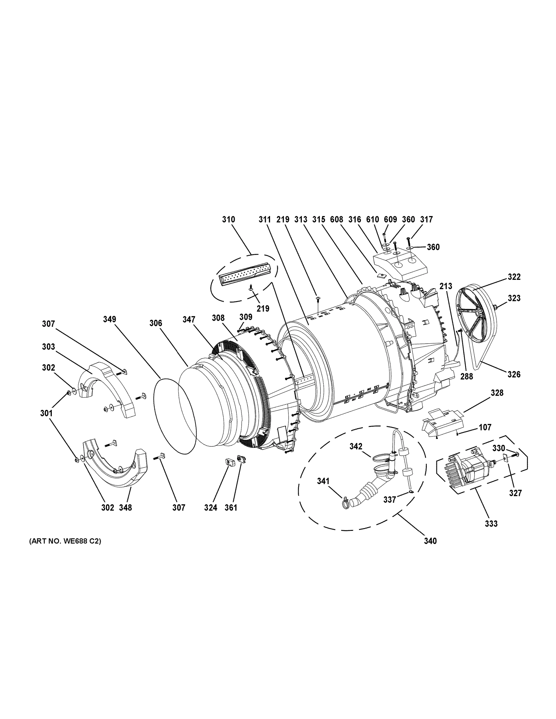 TUB & MOTOR