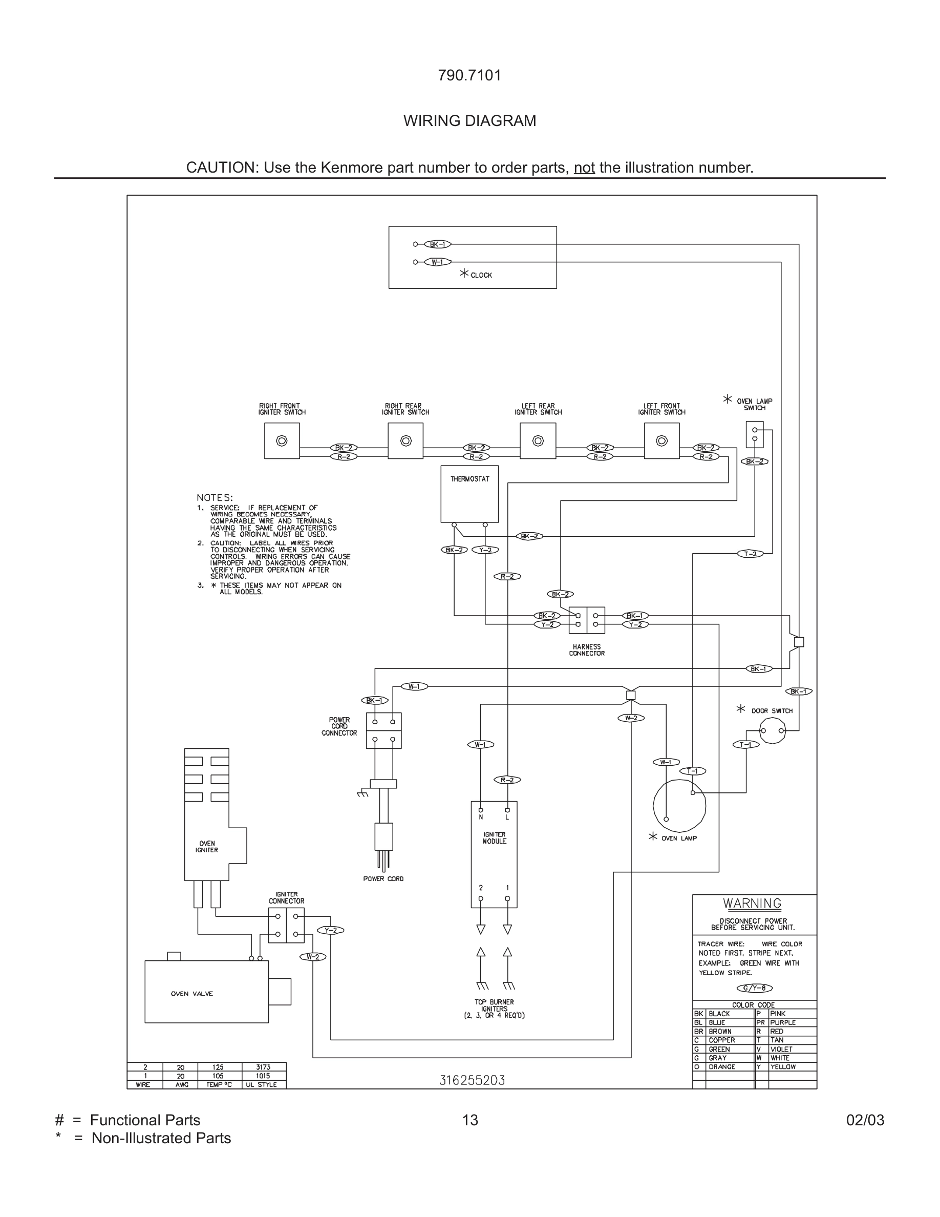 13 - WIRING DIAGRAM