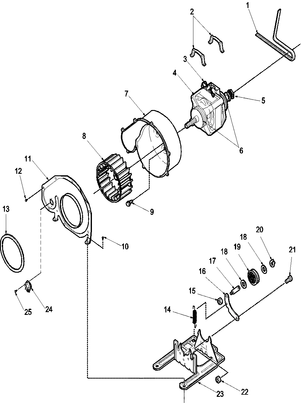 07 - MOTOR AND FAN ASSEMBLIES