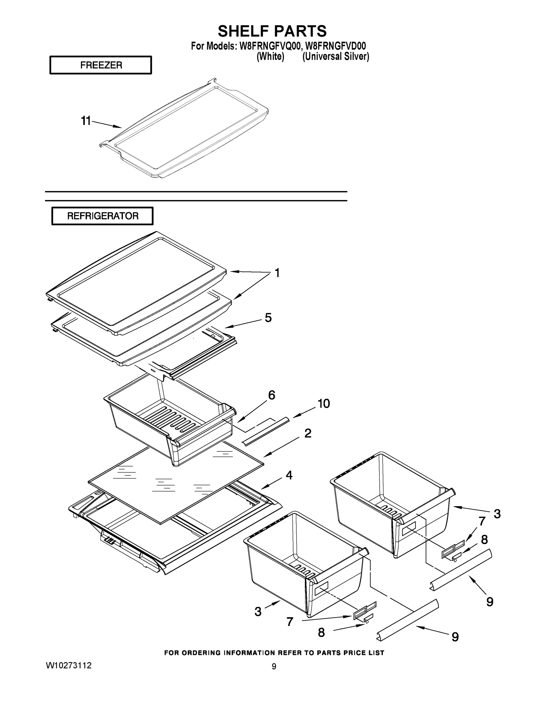 05 - SHELF PARTS