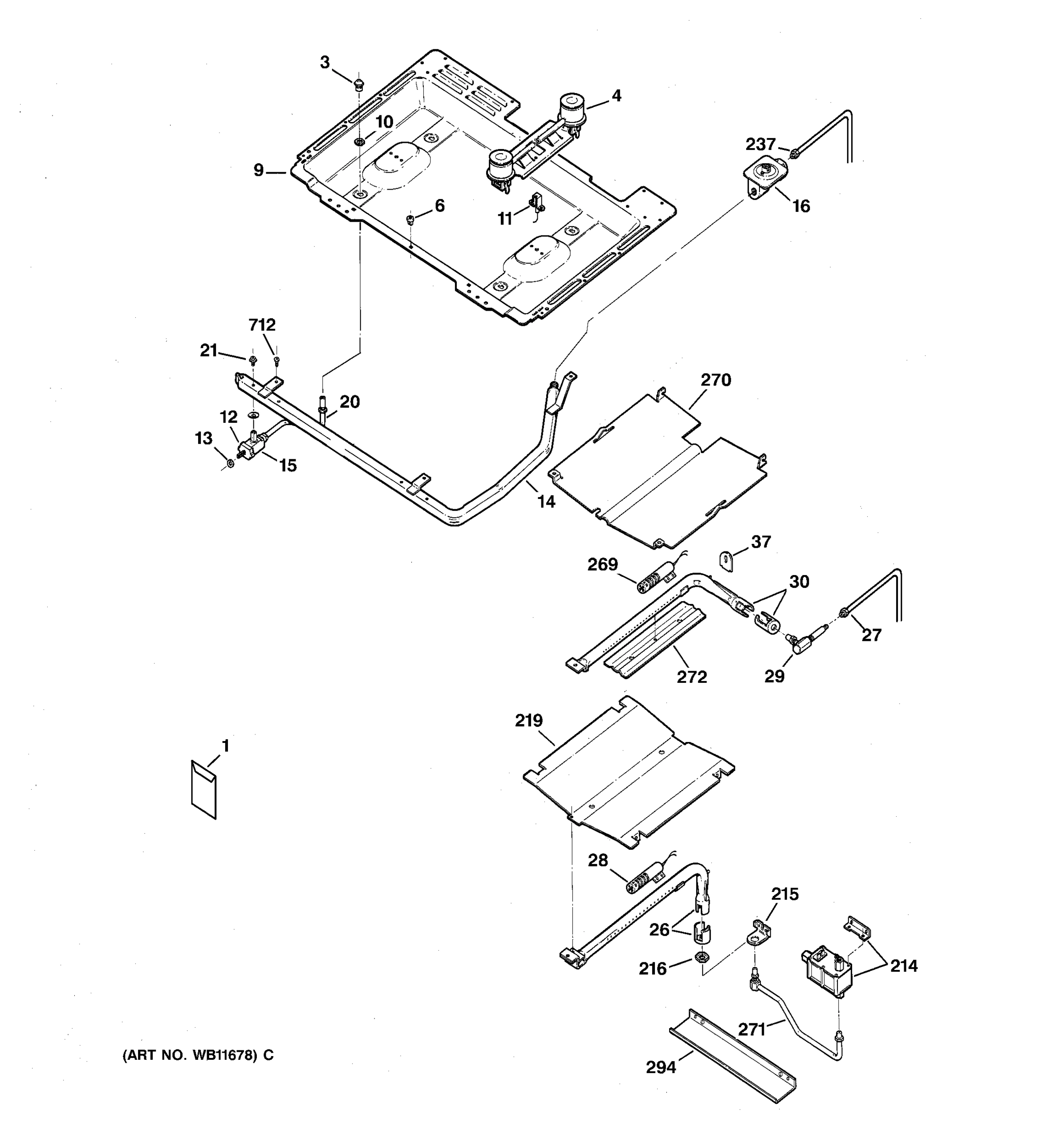 GAS & BURNER PARTS