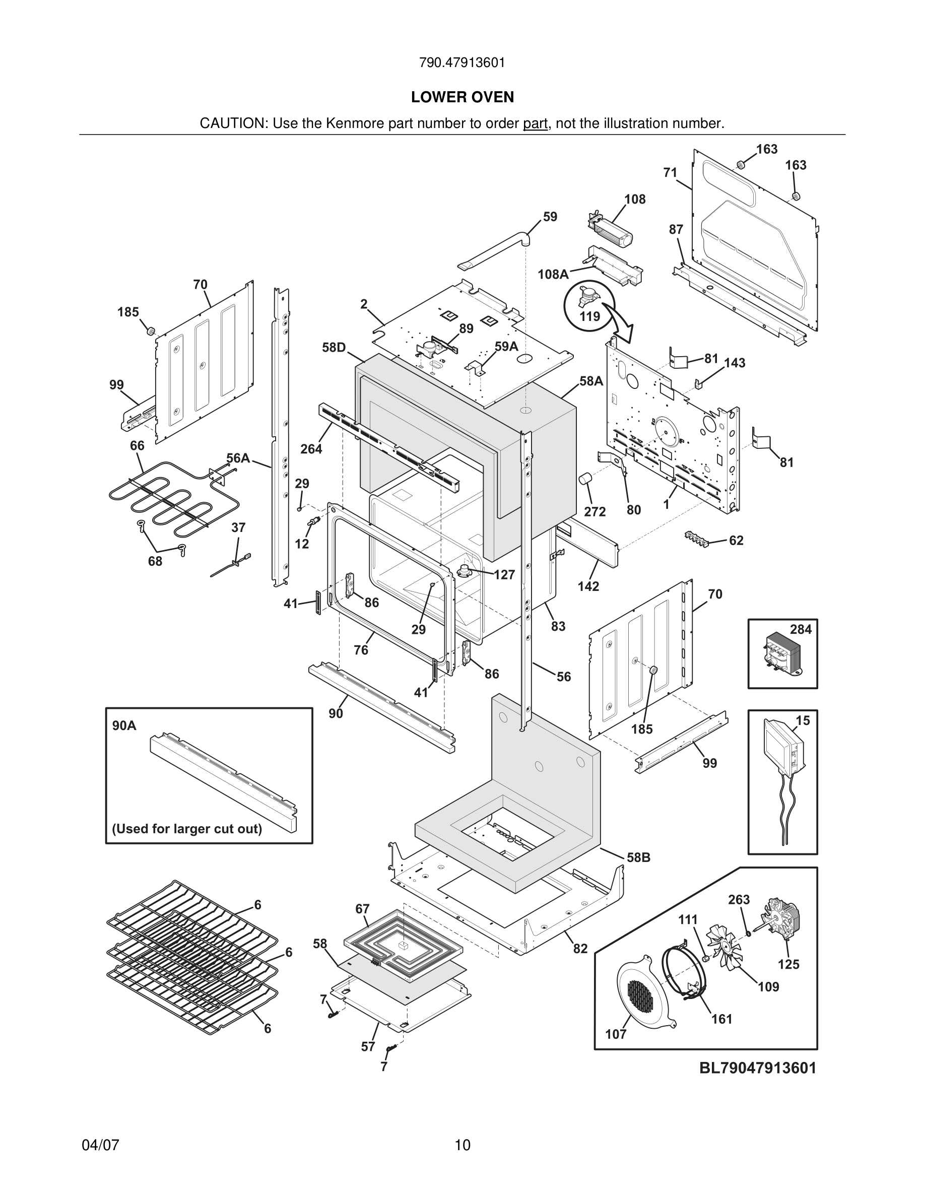 11 - LOWER OVEN