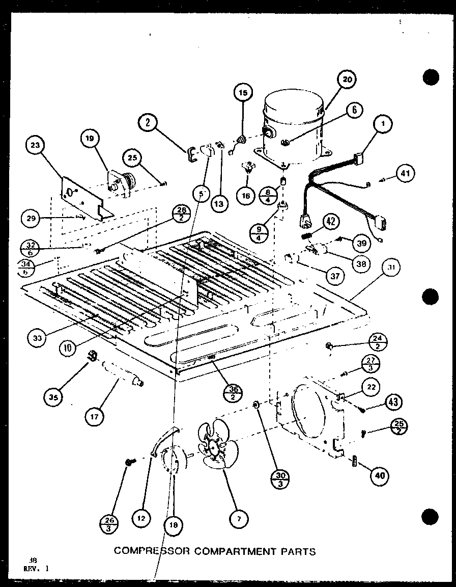 01 - COMPRESSOR COMPARTMENT PARTS