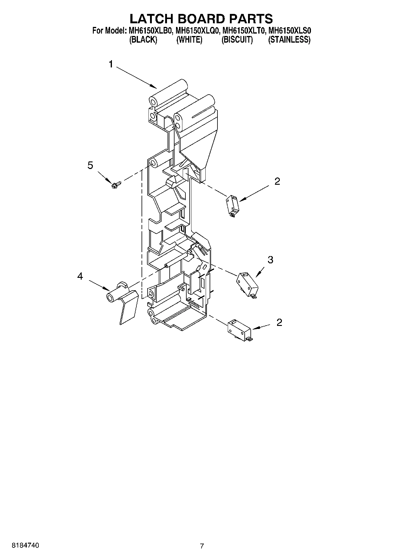 06 - LATCH BOARD