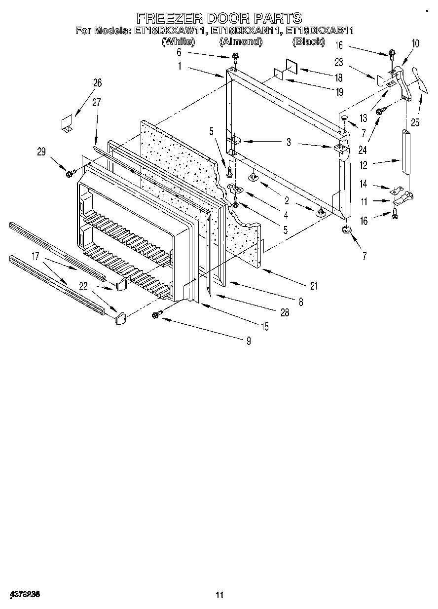 07 - FREEZER DOOR