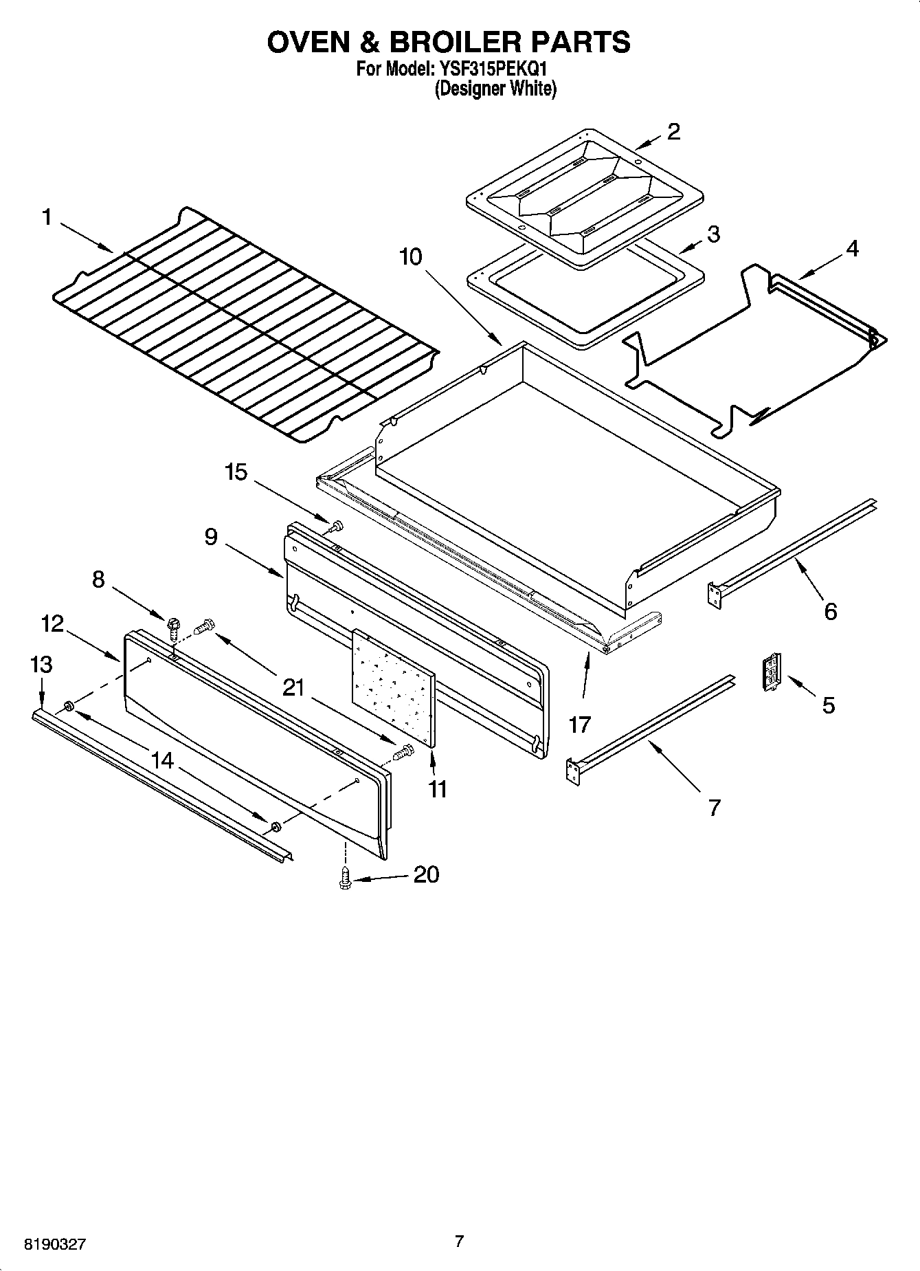 05 - OVEN & BROILER PARTS