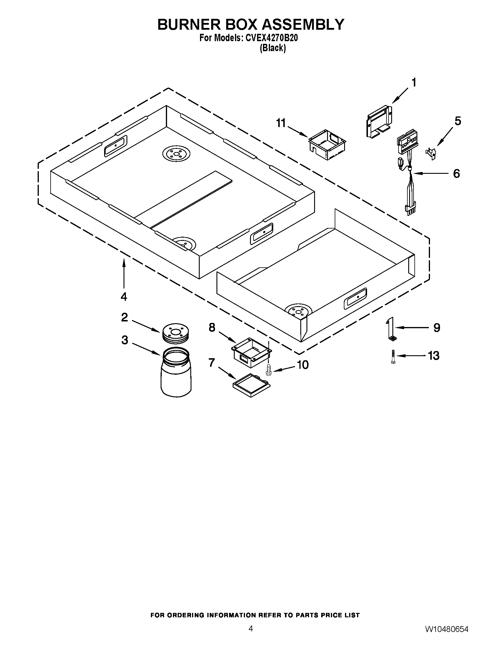03 - BURNER BOX ASSEMBLY