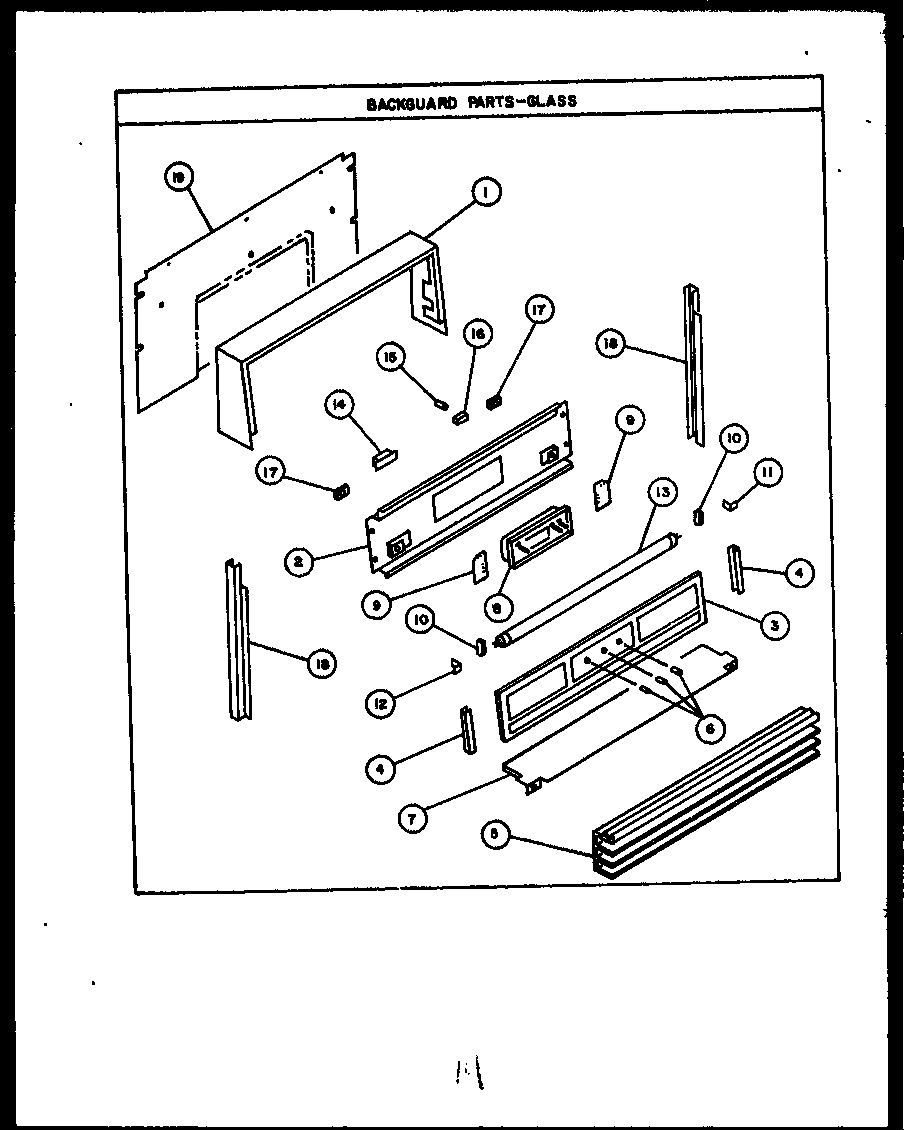 01 - BACKGUARD PARTS-GLASS