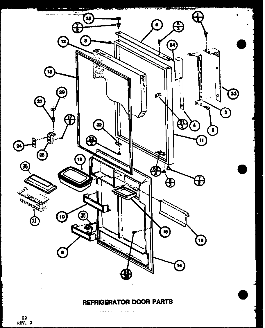 06 - REF DOOR PARTS