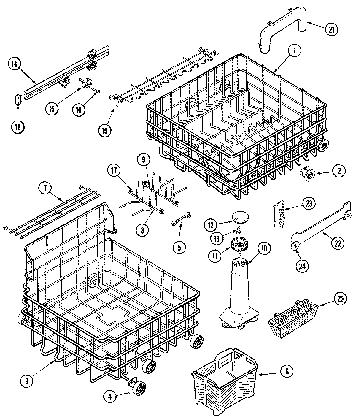 05 - TRACK & RACK ASSEMBLY