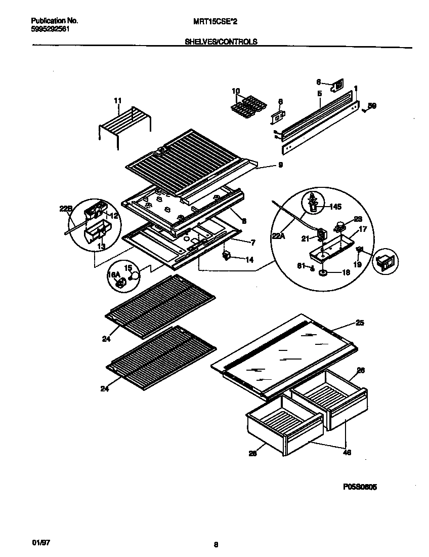 05 - SHELVES/CONTROLS