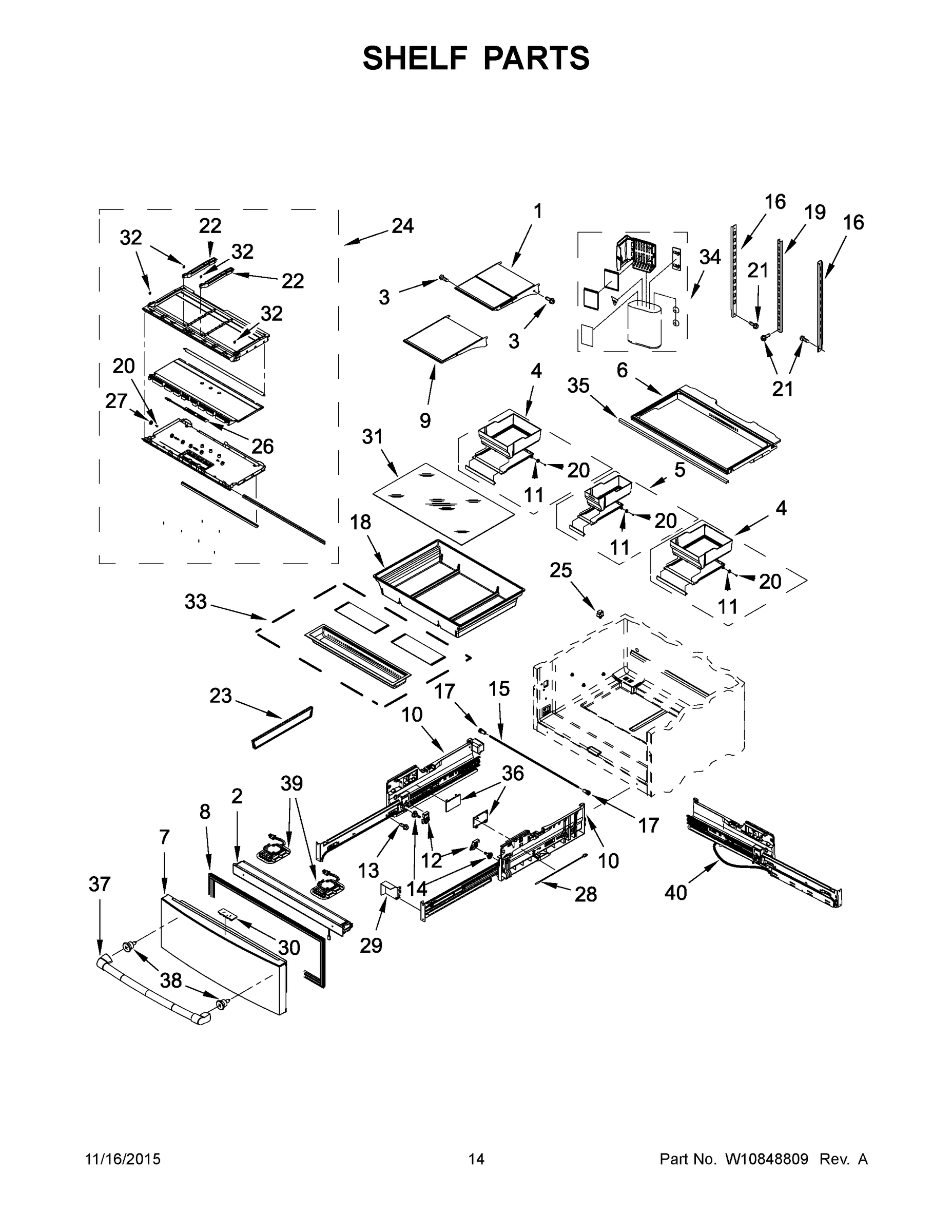 08 - SHELF PARTS