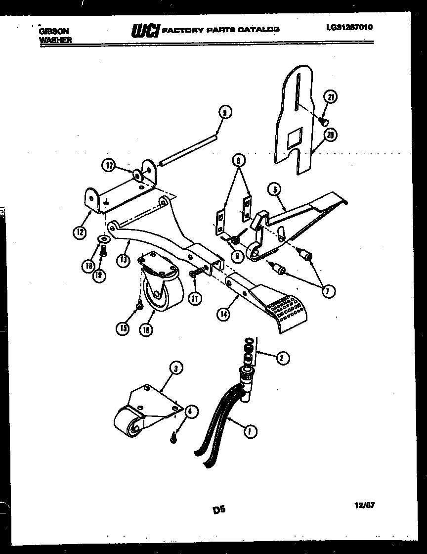 07 - PORTABLE WASHER COMPONENTS