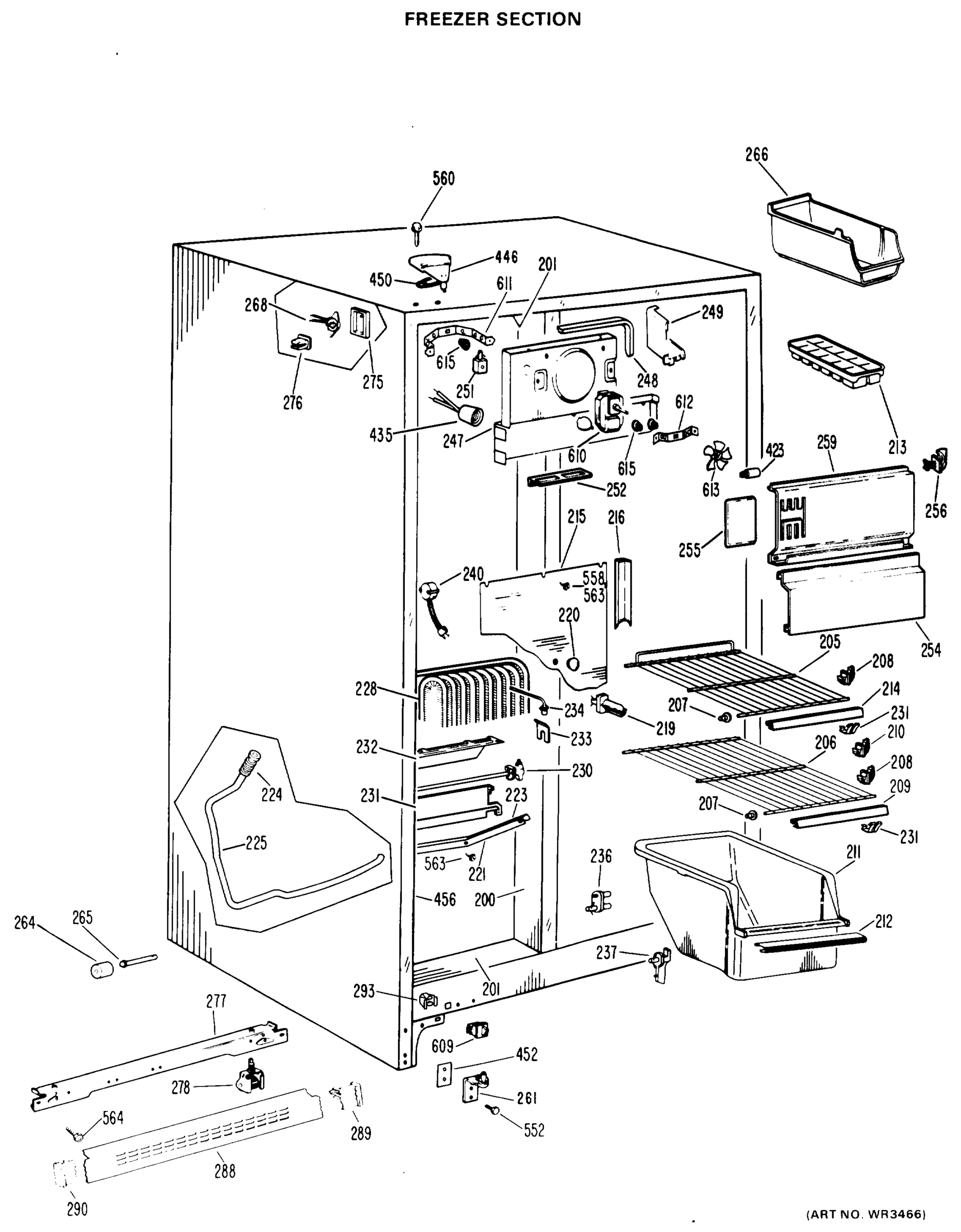 FREEZER SECTION